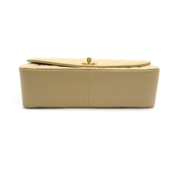 CHANEL Matelasse Diana Chain Shoulder Bag, Lambskin (Sheepskin), Women's, Beige - Picture 5 of 11
